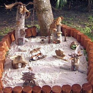 outside fairy house